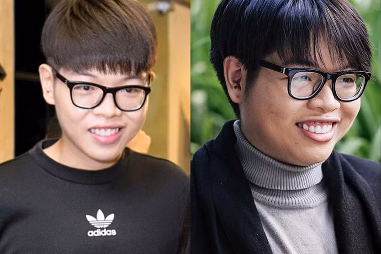 Giảm 14 kg, quán quân Giọng hát Việt 2015 sở hữu thân hình và gương mặt thon gọn hơn trước rất nhiều. Ảnh: FBNV