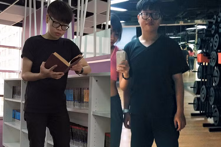 Sau khi chỉnh sửa răng, Đức Phúc đã có nụ cười đẹp hơn. Ngoài ra, anh còn có kế hoạch giảm cân. Ảnh: FBNV