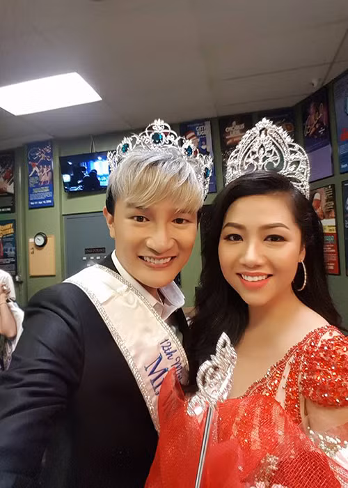 Tuy nhiên, nhan sắc của Nam vương người Việt thế giới 2017 bị cư dân mạng chê tơi tả . Ảnh: FBNV