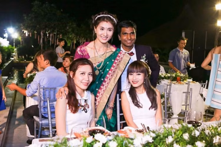 Thông tin diễn viên Nguyệt Ánh lấy chồng Ấn Độ vào tháng 3/2017 từng gây chú ý. Vốn kín tiếng, việc nữ diễn viên tổ chức hôn lễ khiến công chúng không khỏi bất ngờ. Ảnh: Giadinhvietnam