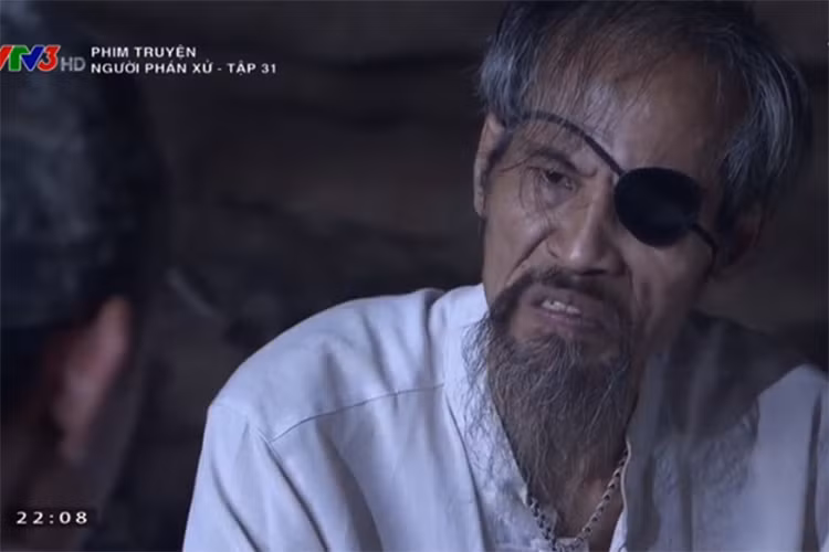 Ngoài ông trùm Phan Quân, Lương Bổng và Phan Hải, một nhân vật khác của bộ phim “Người phán xử” đang gây chú ý là Thế “chột” do nghệ sĩ Chu Hùng thủ vai. Ảnh: Tiền Phong