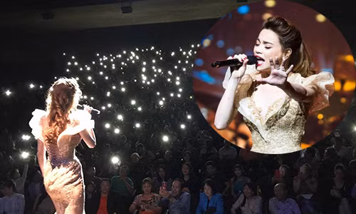 Ho Ngoc Ha dap tra khi bi che hat qua te