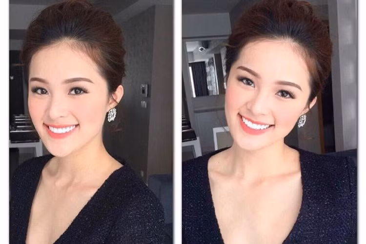 Với mác bạn gái của Cường Đô-la, Hạ Vi được xưng tụng là “mỹ nhân vạn người mê”. Nhiều người khen ngợi nhan sắc trẻ trung, quyến rũ của hot girl Hải Phòng. Mọi nhất cử nhất động của Hạ Vi cũng được dư luận quan tâm. Ảnh: FBNV