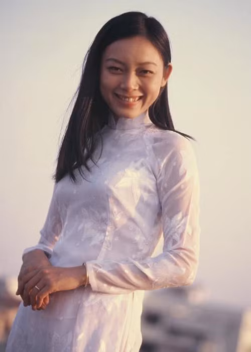 Vợ của võ sư Đoàn Bảo Châu cũng chính là Á khôi Người đẹp Noel năm 1995 và Á khôi thể thao năm 1996. Ảnh: FBNV