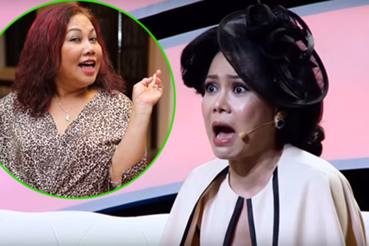 Là danh hài giống Hoài Linh, Việt Hương cũng gây ồn ào khi ghế nóng cuộc thi ca hát. Cụ thể, Việt Hương bị phản ứng trước việc chấm thi Siu Black hát trong Sinh ra để tỏa sáng. Nhiều khán giả cho rằng Siu Black là ca sĩ chuyên nghiệp nên việc một diễn viên hài như Việt Hương ngồi nhận xét phần thi của đàn chị là không hợp lý. Ảnh: Dân Việt