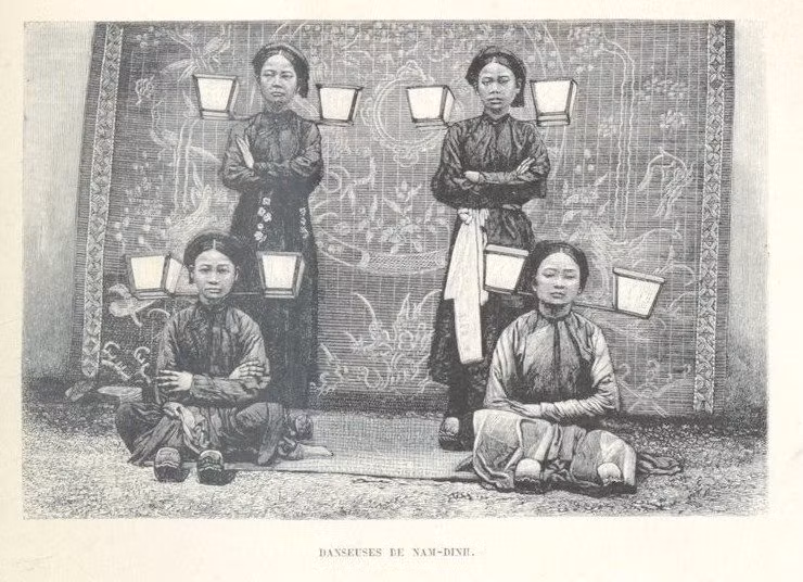 Các vũ công ở Nam Định.