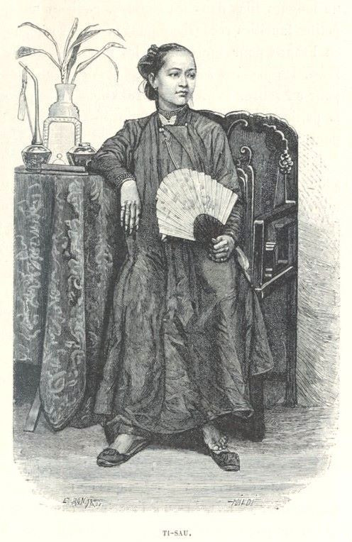 Chân dung môt phụ nữ nhà quyền quý.