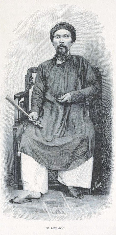 Chân dung một ông quan Tổng đốc.