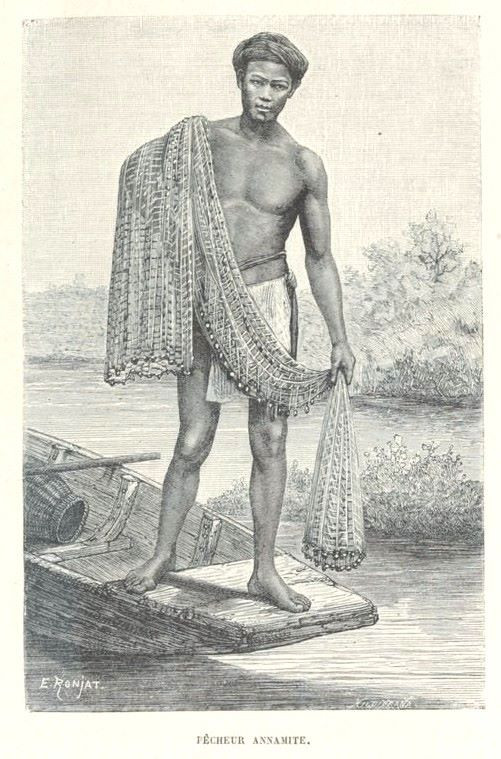 Một ngư phủ người Việt.