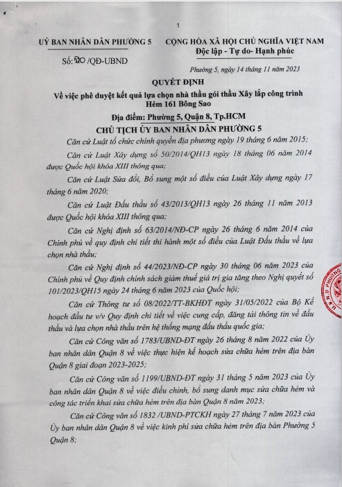 TP HCM: Kien Phuoc Thanh trung 2 goi thau tai UBND Phuong 5-Hinh-4