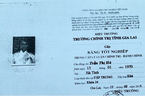 Hieu truong o Gia Lai xai bang gia thang tien: Quan so hay huyen bo nhiem, phai chiu trach nhiem?