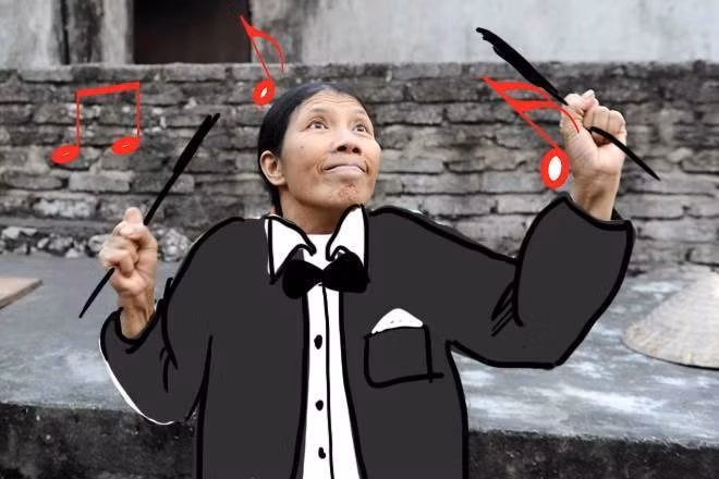 Nickname Hảo Anh nêu quan điểm trên fanpage của một trang tin giới trẻ và được rất nhiều bạn trẻ khác hưởng ứng như sau: "Mình nghĩ nên dừng việc lấy mặt bà Đào đi chế ảnh, bôi vẽ này đi. Bà Đào đã khá lớn tuổi, cần có sự tôn trọng. Sẽ thật buồn nếu như bà đọc được những bình luận của dân mạng mang ý bêu xấu, chê bai bà".