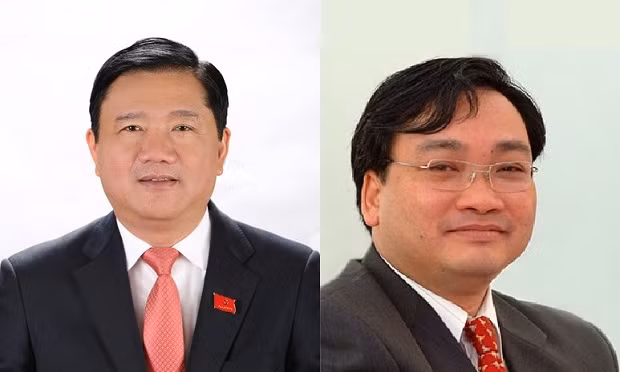 Xem xet mien nhiem chuc danh cu ong Hoang Trung Hai va ong Dinh La Thang