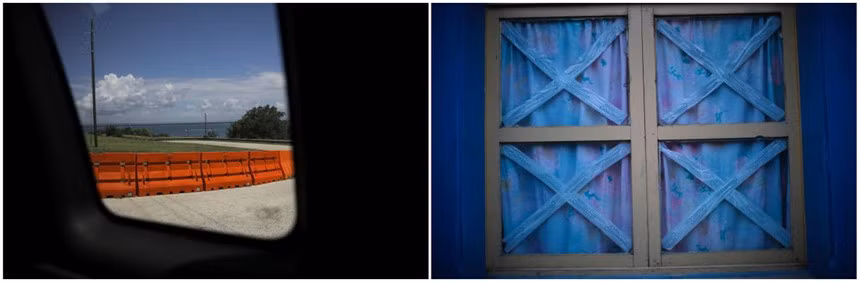 Chỉ cách nhau 29 km, căn cứ quân sự với 5.500 nhân viên và thành phố 217.000 dân không hề có sự giao thoa. Cuộc sống riêng biệt được phản ánh một phần qua những đài phát thanh ở cả hai nơi.