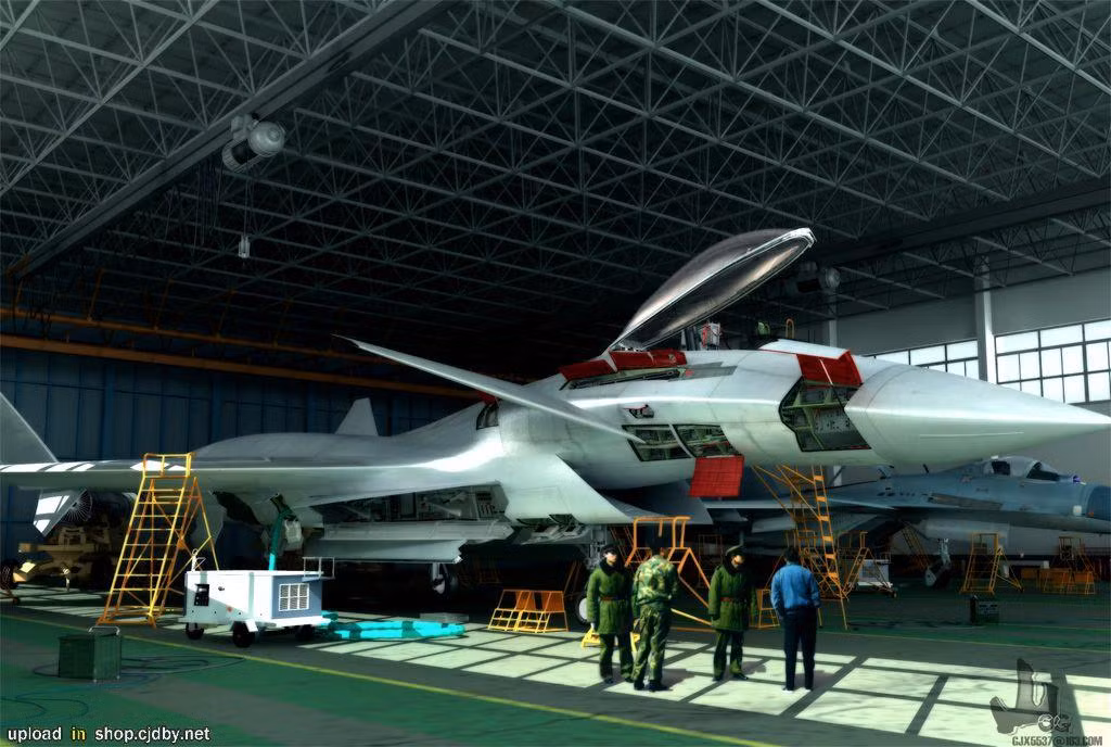 Hình ảnh được cho là nguyên mẫu máy bay chiến đấu thế hệ 5 J-14 của Trung Quốc, tiền thân của J-20. Nguồn ảnh: China Defense.