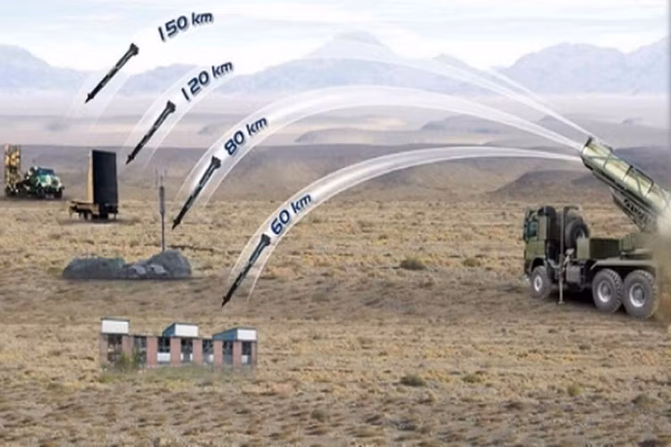 Theo thiết kế hiện tại, đạn rocket mạnh nhất của EXTRA có tấm bắn tối đa vào khoảng 150km, tuy nhiên phạm vi này sẽ được mở rộng lên hơn 300km với biến thể nâng cấp mới mà IMI sẽ phát triển cho Quân đội Israel trong tương lai. Nguồn ảnh: Wiki.