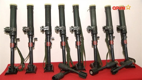 Súng cối triệt âm STA-50 và đạn cối triệt âm CTA-50 ST do Việt Nam chế tạo