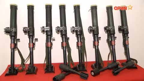 Súng cối triệt âm STA-50 và đạn cối triệt âm CTA-50 ST do Việt Nam chế tạo