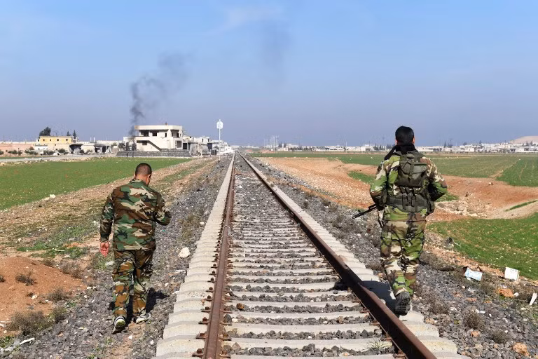 Lực lượng Chính phủ Syria chiến đấu tại Idlib. Ảnh: Kyiv Post.