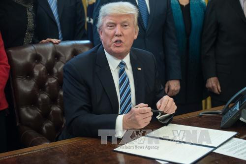 Tổng thống Mỹ Donald Trump. Ảnh: AFP/TTXVN