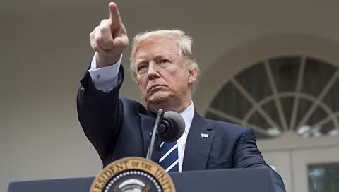 Tổng thống Mỹ Donald Trump.