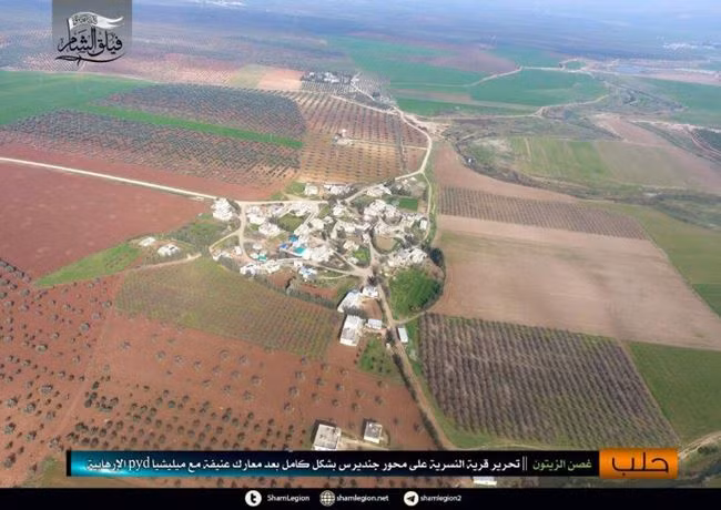 Truyền thông ủng hộ “đối lập” Syria thông báo, lực lượng FSA do chính quyền Ankara hậu thuẫn chiếm được các làng Orta Cakalli, Juqali Wastani và Soldujuk thuộc quận Sheikh al-Hadid phía bắc Jandaris.