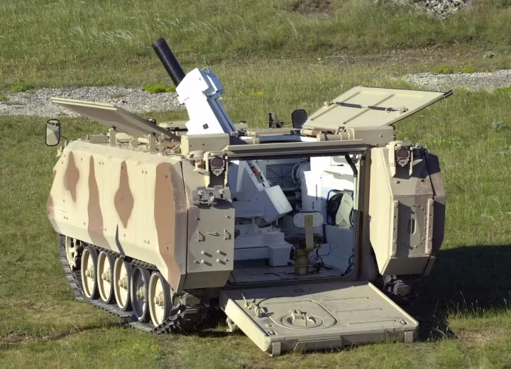 Hay phiên bản ACV-15 SPM 120mm - súng cối tự hành. Nguồn ảnh: FNSS