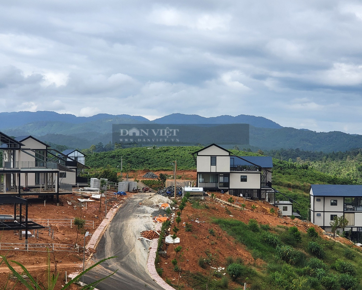 Trước đó, UBND xã B’Lá đã có có báo cáo gửi UBND huyện Bảo Lâm về việc xây dựng các công trình nhà ở tại “dự án The Tropicana Garden 2”. (Ảnh: Dân Việt).