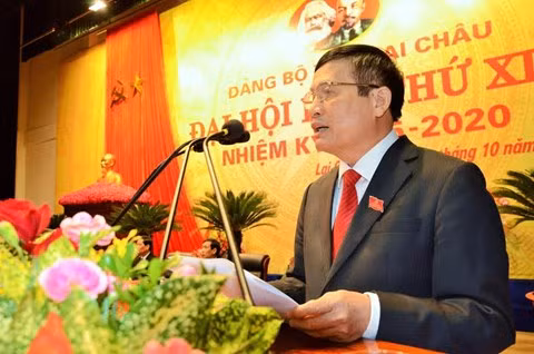 Bí thư Tỉnh ủy Lai Châu - Nguyễn Khắc Chử.