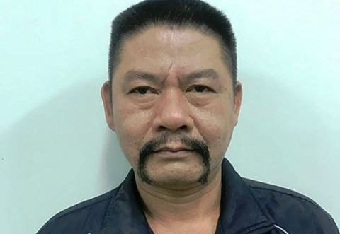 Đối tượng Lê Minh Phương tại cơ quan điều tra. Ảnh: CAND.