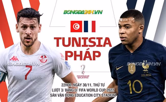 ĐT Pháp đang cho thấy dáng dấp của một ứng cử viên hàng đầu cho chức vô địch World Cup 2022. Sau chiến thắng tưng bừng ở trận ra quân trước đại diện đến từ Liên đoàn bóng đá châu Á - Australia, Les Blues tiếp tục đánh bại ĐT Đan Mạch ở lượt trận thứ 2.