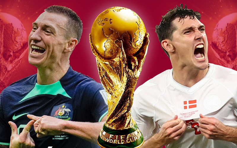 Pháp chắc chắn có tấm vé đi tiếp vào vòng đấu tiếp theo khi họ chỉ gặp đội bóng đang xếp cuối bảng và không được đánh giá cao là Tunisia. Tại bảng D, trên lý thuyết, cả hai đội tuyển Australia và Đan Mạch đều có cơ hội đi tiếp. Trận đối đầu với nhau ở lượt cuối cùng này, cả hai đội phải chiến đấu hết sức như là trận chung kết nếu muốn đi tiếp.