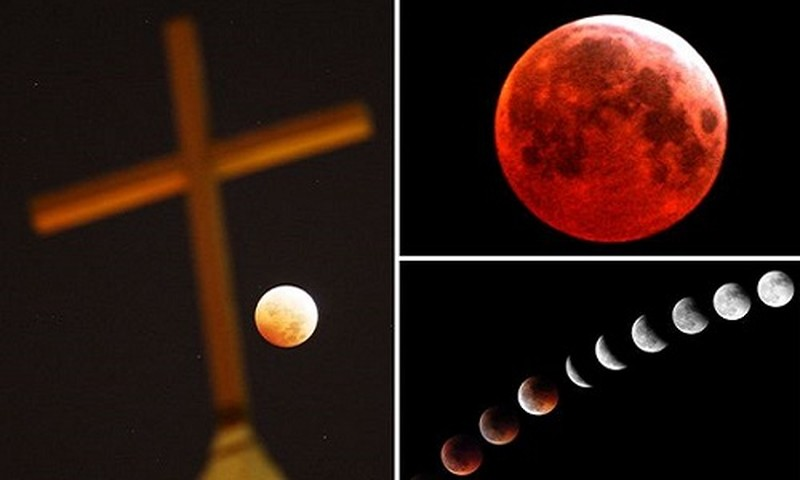 Trong đó, nguyệt thực toàn phần bắt đầu từ 17h16, đạt cực đại lúc 17h59. Pha toàn phần kết thúc vào lúc 18h41, nguyệt thực một phần kết thúc lúc 19h49 và nguyệt thực nửa tối kết thúc 20h56.