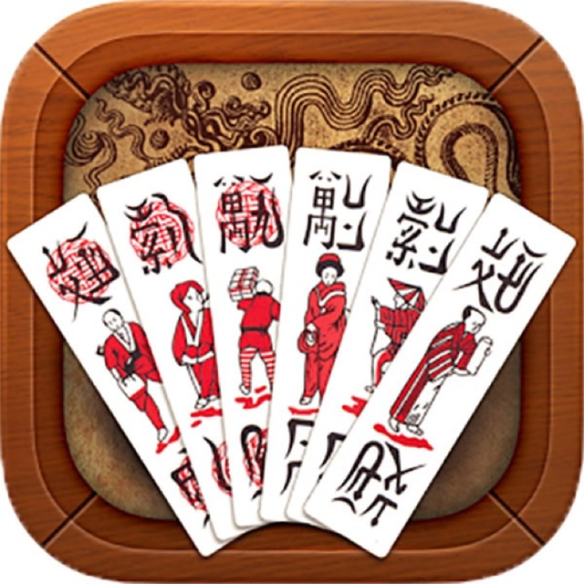 Lạ ở chỗ là bộ bài này chỉ có người Việt chơi, người Nhật không chơi, người Hoa cũng không chơi (Trừ một số ít Hoa Kiều ở Việt Nam). Nhưng những chữ viết trên lá bài là một loại chữ Hán (Kanji) kiểu cách, hơi giống Lệ Thư (Reisho) với nét cứng mạnh, gồm có bốn loại chữ là “văn, vạn, sách, thang, không biết có liên hệ gì với mạt chược, tiếng Nhật gọi là “majan” (Ma tước) không?