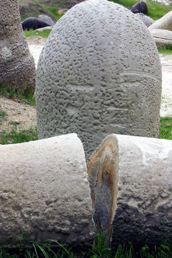 Điều đáng kinh ngạc nhất là nếu cắt ngang thân đá, ta có thể thấy những vân tròn giống như vòng tuổi bên trong thân cây. Đến nay các nhà khoa học vẫn chưa tìm ra lời giải thích cho đặc điểm độc đáo này.