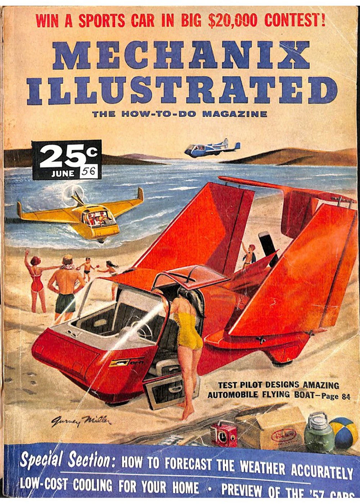 Những năm 50 là một thời kỳ rất thú vị khi công nghệ đang phát triển nhanh chóng và những phát kiến mới kiên tiếp được ra đời. Trên thực tế, rất nhiều phát minh công nghệ mới đã được cấp bằng sáng chế (nhiều phát minh mà chúng ta không thể sống nếu thiếu chúng ngày nay) đến mức mọi người bắt đầu mơ mộng về những khả năng mà công nghệ sẽ mang lại vào đầu thiên niên kỷ mới.