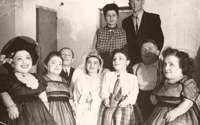 Với bộ lễ phục màu đen, chiếc mũ quả dưa và một cây gậy trên tay, Shimshon có mặt trong tất cả các buổi lễ hội, đám cưới để ca hát và pha trò mua vui cho mọi người. Dần dần tên tuổi của người nghệ sĩ lùn Shimshon Ovitz vang lừng khắp vùng Transylvanie.