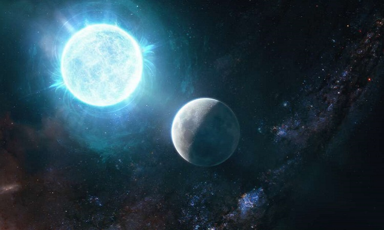 Khi một ngôi sao lùn trắng có từ trường mạnh ở dạng nhị phân, nó có thể hút vật chất từ bạn đồng hành của mình. Từ trường dẫn vật liệu này đến các cực của sao lùn trắng, nơi nó tích tụ để cuối cùng gây ra một vụ nổ.