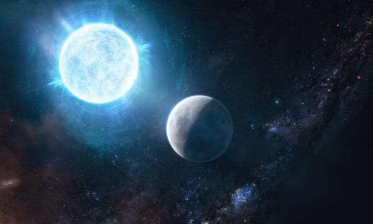 Khi một ngôi sao lùn trắng có từ trường mạnh ở dạng nhị phân, nó có thể hút vật chất từ bạn đồng hành của mình. Từ trường dẫn vật liệu này đến các cực của sao lùn trắng, nơi nó tích tụ để cuối cùng gây ra một vụ nổ.