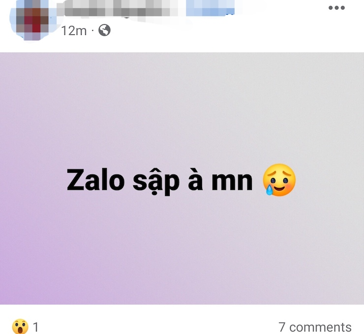 Được biết, không chỉ Zalo mà nhiều dịch vụ khác của VNG (công ty mẹ của Zalo) cũng bị "sập" trong khoảng thời gian ứng dụng Zalo bị lỗi. Hiện, đại diện truyền thông Zalo cũng như VNG chưa công bố bất kỳ thông tin gì.
