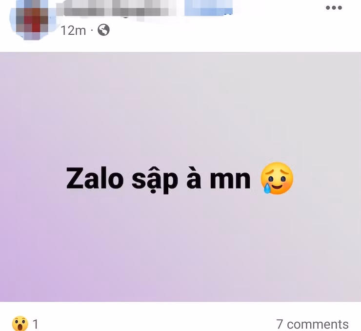 Được biết, không chỉ Zalo mà nhiều dịch vụ khác của VNG (công ty mẹ của Zalo) cũng bị "sập" trong khoảng thời gian ứng dụng Zalo bị lỗi. Hiện, đại diện truyền thông Zalo cũng như VNG chưa công bố bất kỳ thông tin gì.
