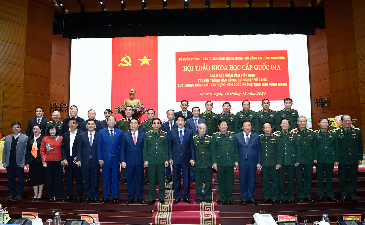 Chủ tịch nước Lương Cường: Tiếp tục xây dựng quân đội “tinh, gọn, mạnh” - Hình 2 Chu tich nuoc Luong Cuong: Tiep tuc xay dung quan doi “tinh, gon, manh”-Hinh-2