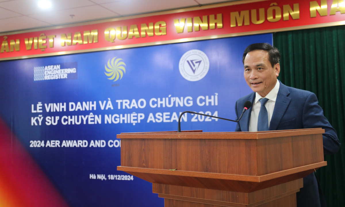 Vinh danh 77 Ky su chuyen nghiep ASEAN nam 2024