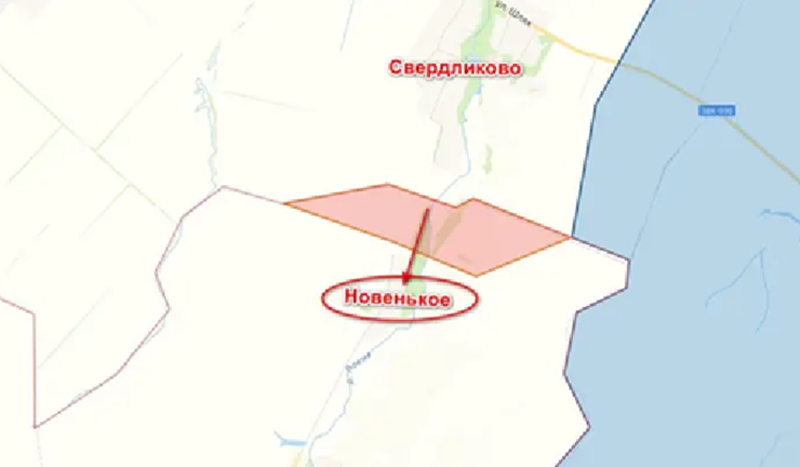 Về phía Ukraine, các nguồn giám sát quân sự thực tế đã xác nhận việc quân đội Nga đột phá vào lãnh thổ tỉnh Sumy và Kiev đã mất quyền kiểm soát khu định cư biên giới Novenke. Ảnh: Top War