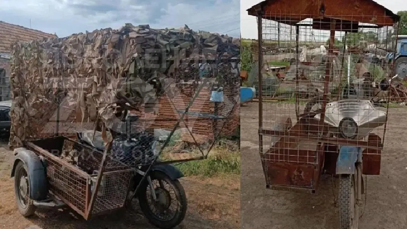 Trong thùng xe có sẵn nhiên liệu dự phòng và một hộp lựu đạn khói, giúp họ tránh bị UAV của Ukraine phát hiện. Điều này phần nào cho thấy cuộc chiến đang ngày càng trở nên khốc liệt và khó khăn hơn. Ảnh: Forbes