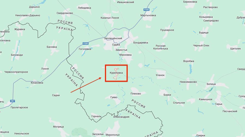 Đồng thời, Quân đội Nga còn dựa vào vị trí tại Cherkasy Porechnoye để tiến hành một cuộc tiến công quy mô lớn về hướng Kurilovka ở phía tây. Họ đã hoàn toàn chiếm lĩnh các cánh đồng rộng lớn trước đó đang trong tình trạng giằng co, tiến sát đến vùng ngoại ô phía đông của Kurilovka. Khu vực phía nam của ngôi làng này trước đó đã nằm dưới sự kiểm soát của quân Nga. Ảnh: X.