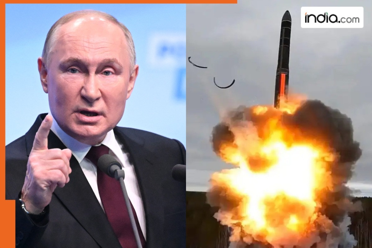 Ngày 21/2, trong bài phát biểu của mình tại diễn đàn “Công nghệ tương lai” ở Moscow, Tổng thống Putin đã tiết lộ một số đặc tính vượt trội của đầu đạn tên lửa Oreshnik, ông nhấn mạnh khả năng chịu đựng điều kiện nhiệt độ khắc nghiệt của vũ khí này. Ảnh India.com