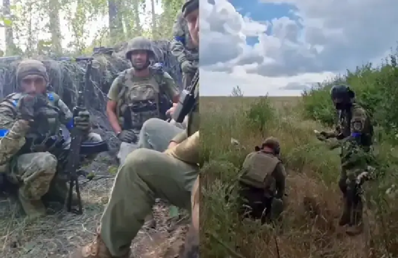 Theo hãng tin RIA Novosti của Nga, qua việc chặn thu sóng vô tuyến, quân Nga phát hiện rằng bộ chỉ huy Ukraine đang điều một số lượng lớn lính đánh thuê nước ngoài có năng lực chiến đấu cao đến các khu vực còn lại ở Kursk, chẳng hạn như Gornal. Ảnh: Top War