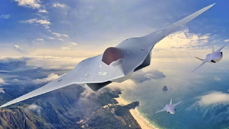 Với sự trợ giúp của nguồn phát lớn từ bộ ba hệ thống động cơ, một radar trên không giống như radar của máy bay chiến đấu với khẩu độ lớn như vậy có thể rất mạnh mẽ như một cảm biến và vũ khí tác chiến điện tử. Ảnh: QQnews