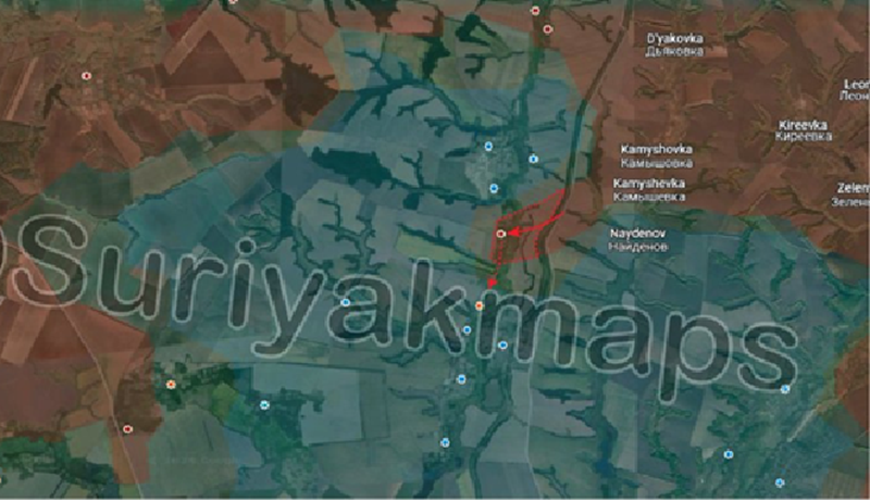 Quân đội Nga cũng đã bắt đầu tái tập hợp lực lượng ở khu vực ngoại ô của ngôi làng Staraya Sorochina. Gần đây, quân Nga liên tục tấn công vào ngôi làng này nhưng chưa đạt được tiến triển. Ảnh: X